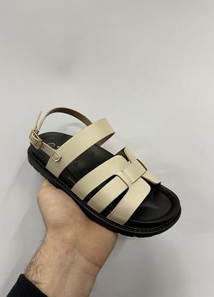 Босоніжки сандалі дитячі бежеві 31-37, детские босоножки