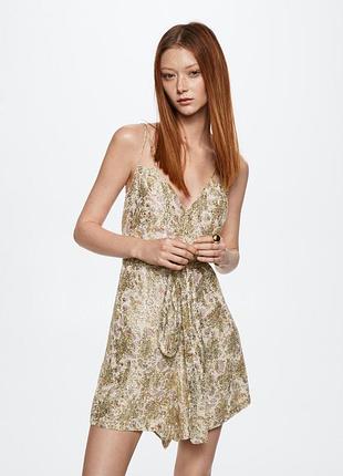 Ромпер з люрексом розмір 40 mango новий