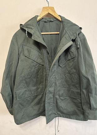 Бельгийская армейская полевая парка винтаж куртка seyntex 1979
