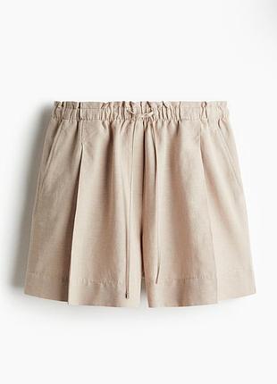 Шорти h&m нова колекція льон