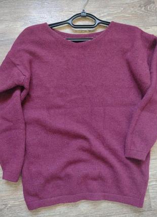 Свитер шерсть и ангора теплый, известный бренд ♥️