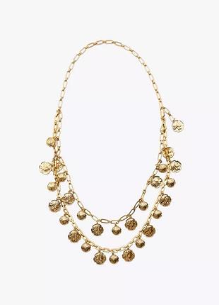 Металлический ремень с монетами