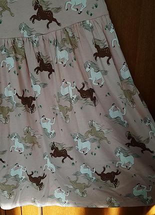 Детское платье коттоновое, h&amp;m, eur 122/128 3