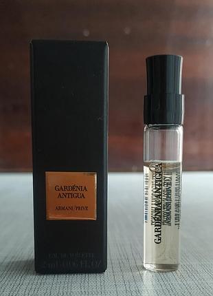 Gardénia antigua, armani prive, пробник