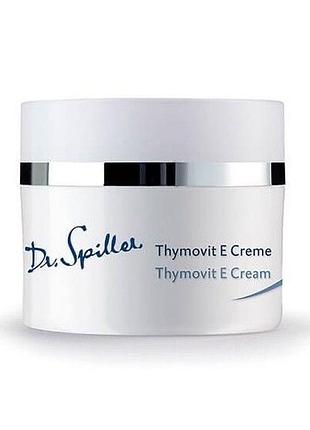 🤍dr. spiller крем для зрілої шкіри thymovit e cream 🪄розлив