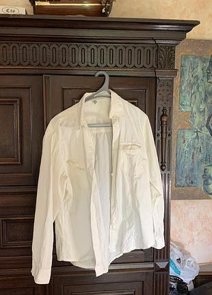 Рубашка белая