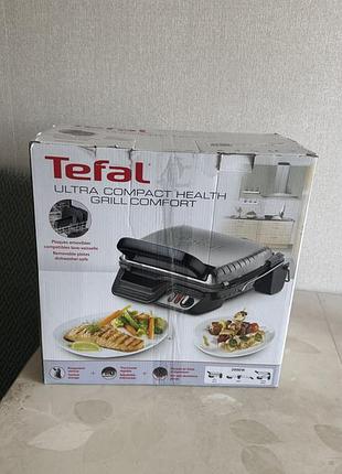 Електро гриль tefal ultra compact health grill comfort