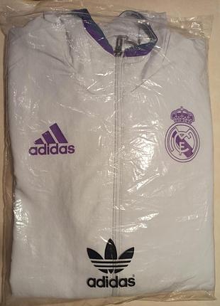 Оригинал подростковая ветровка real madrid adidas рост 164, 13-14 лет5 фото