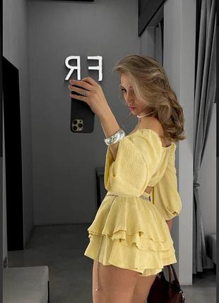 Топ и юбка