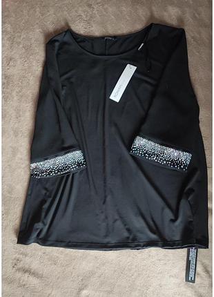 Туника со стразами