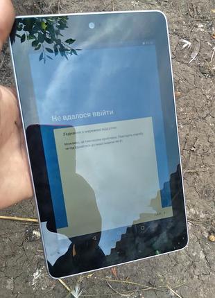 Планшет asus nexus 7 на восстановление или на запчасти