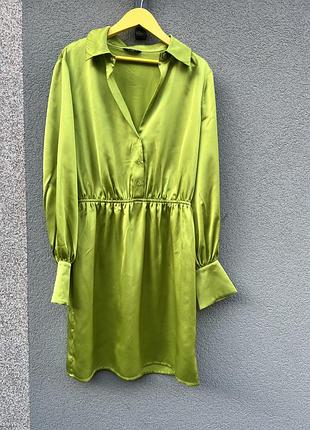 Супер трендова шовкова сукня guess