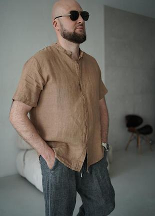 Сорочка рубашка льон