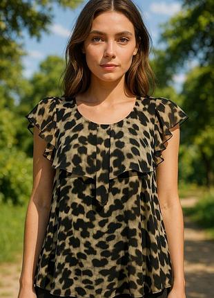 Невероятная блузка блуза размер s-m (44-46) бренд " h&amp;m"