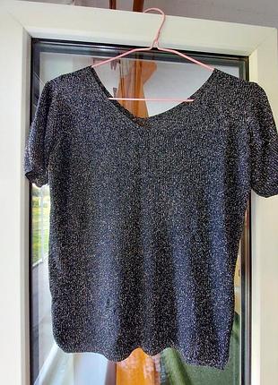 Футболка с люрексом