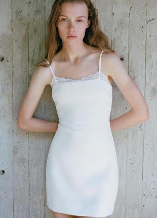 Сукня літня біла жіноча від zara