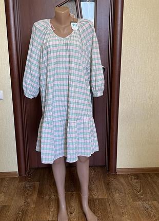 Літнє плаття з легкої тканини « жатка» primary