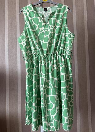 Сукня в принт shein xl без поясу