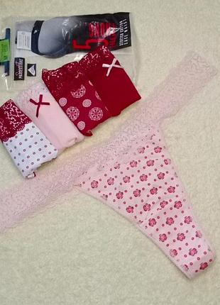 Набор женских трусиков primark, стринги