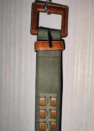 Пояс, ремень натуральная кожа супер качество