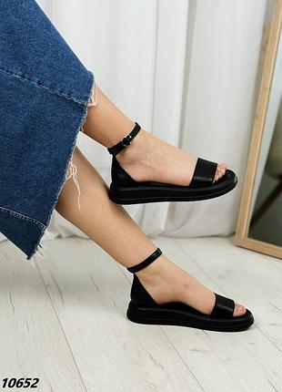 Босоніжки жіночі з натуральної шкіри. код 10652