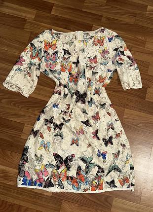 Сукня мереживна з метеликами