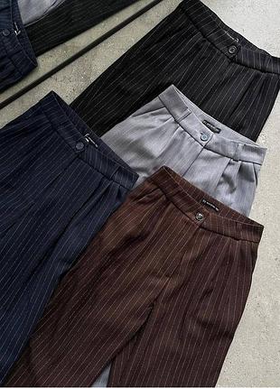 Штаны палаццо в полоску ц цветах 🌿