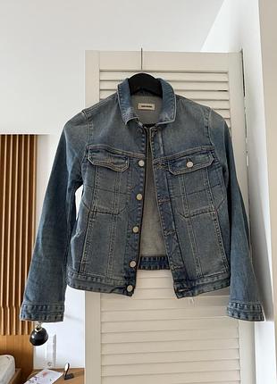 Джинсова курточка zadig & voltaire