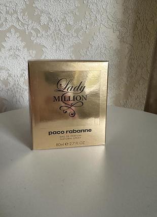 Парфуми оригінал paco rabanne lady million