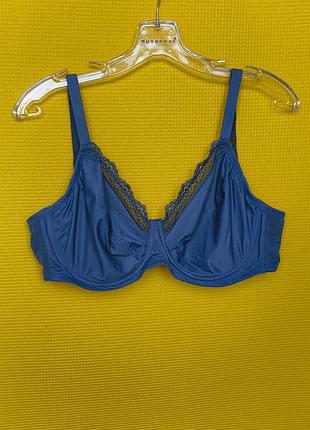 🍓🍓🍓 невероятно шикарный синий бюстгальтер с сетевым