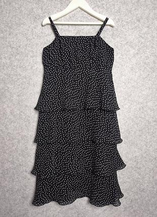 Сарафан в горошок