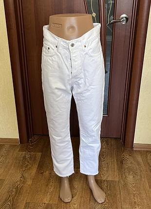 Білі жіночи джинси mango