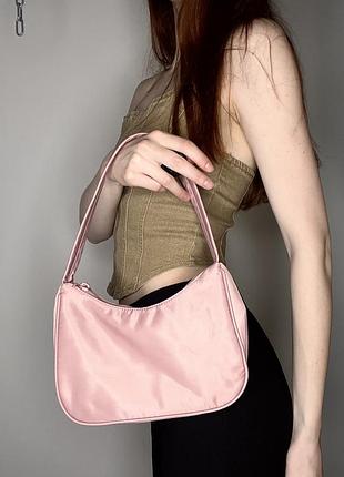 Маленька сумочка пудрового кольору , нова з біркою
