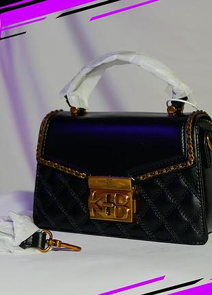 Женская брендовая оригинальная сумочка banevanf черного цвета. премиум