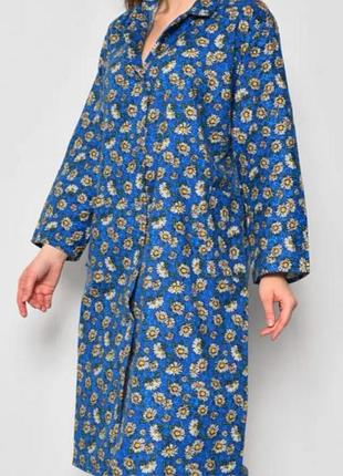 Женский большой  трикотажный халат .размер 66/68