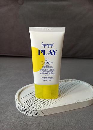 Увлажняющий солнцезащитный крем - supergoop! play everyday lotion spf 50, 71 мл