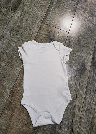 Боди, бодик с коротким рукавом, primark, р. 92-98, 2-3 года, длина 48см