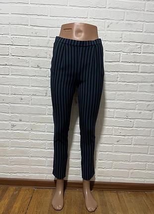 Жіночі повсякденні штани брюки в смужку на літо