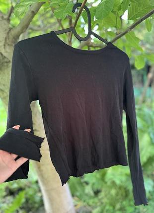 Гарний трикотажний топ кофта