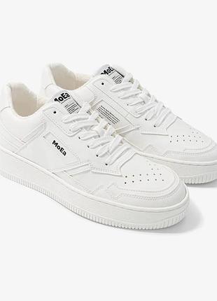 Кросівки чоловічі білі еко виготовлені з екологічних матеріалів  від бренду moea стиль якість