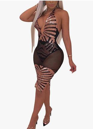 Платье женское сексуальное прозрачное