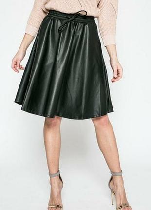 Юбка эко кожа