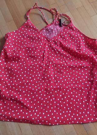 Топ в "горошек"