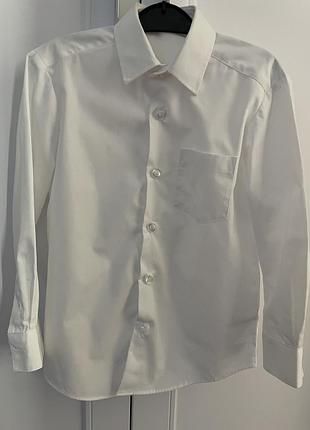 Сорочка біла класична для хлопчика