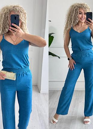 Стильный костюм на лето