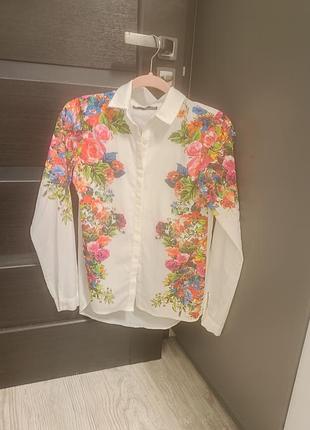 Рубашка белая