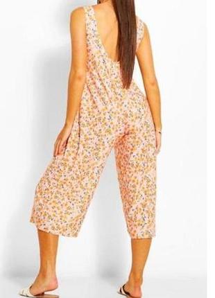 Комбинезон женский в цветочный принт boohoo