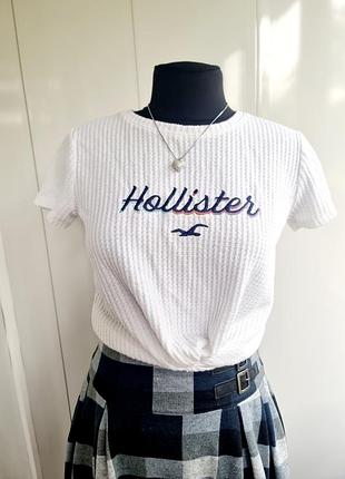 Hollister вафельний топ футболка з