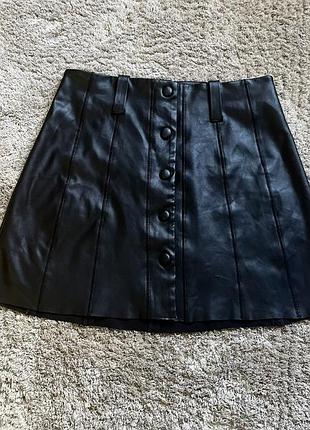 Дуже гарна шкіряна спідниця topshop