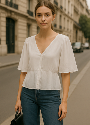 C&amp;a блуза, футболка оверсайз м-л